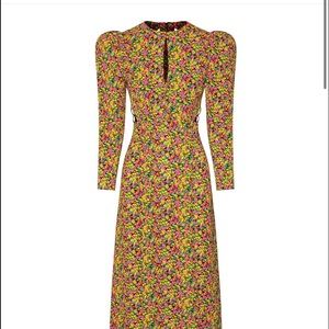 AFRM medium kiley lattice back dress